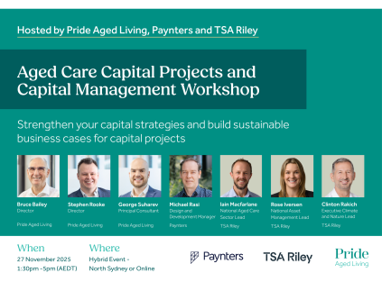 Capital Projects and Management Workshop Graphic Tile Hybrid with white space